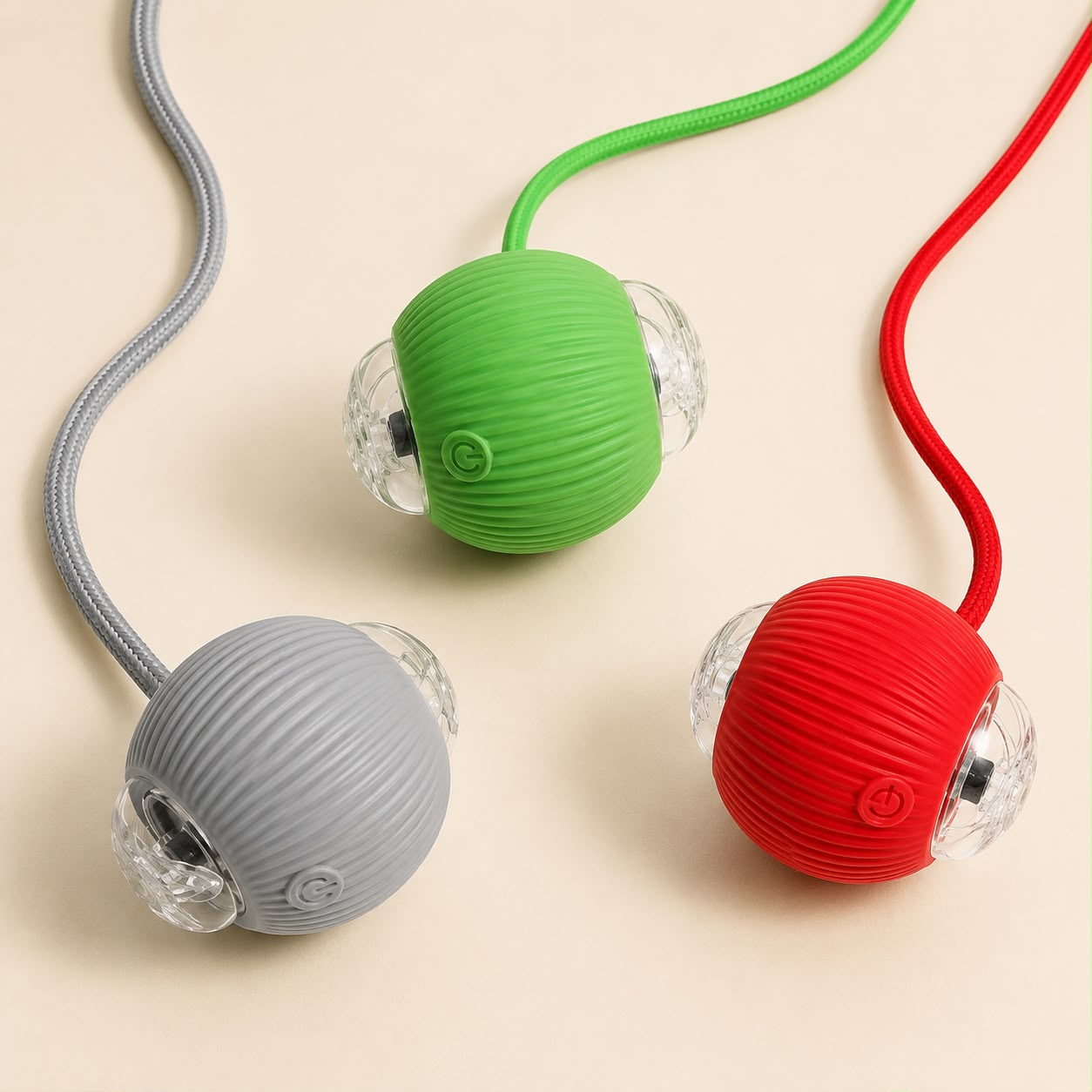 Automatischer Interaktiver Ball 🐾 Intelligentes, wiederaufladbares Spielzeug für Katzen & kleine Hunde