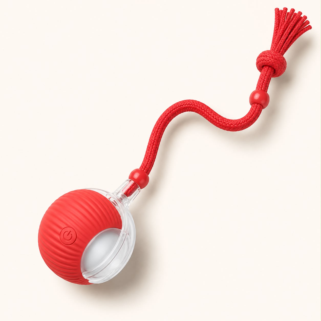 Balle Interactive Automatique 🐾 Jouet Intelligent Rechargeable pour Chat & Petit Chien