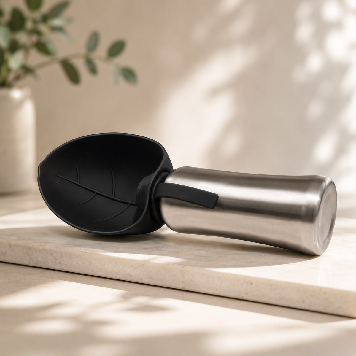 Gourde Inox Truffe & Co — Bol Intégré Anti-Fuite pour Chien