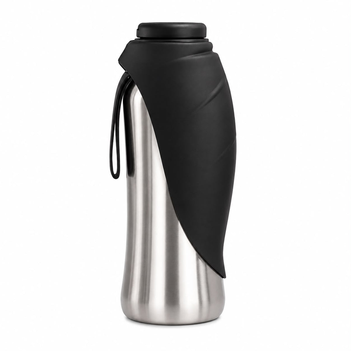 Gourde Inox Truffe & Co — Bol Intégré Anti-Fuite pour Chien