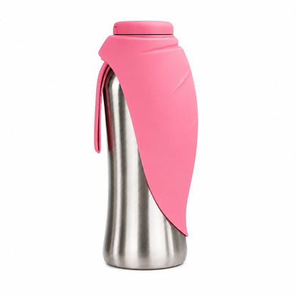 Gourde Inox Truffe & Co — Bol Intégré Anti-Fuite pour Chien