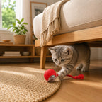 Rechargeable automatic interactive ball for cats and dogs - overview