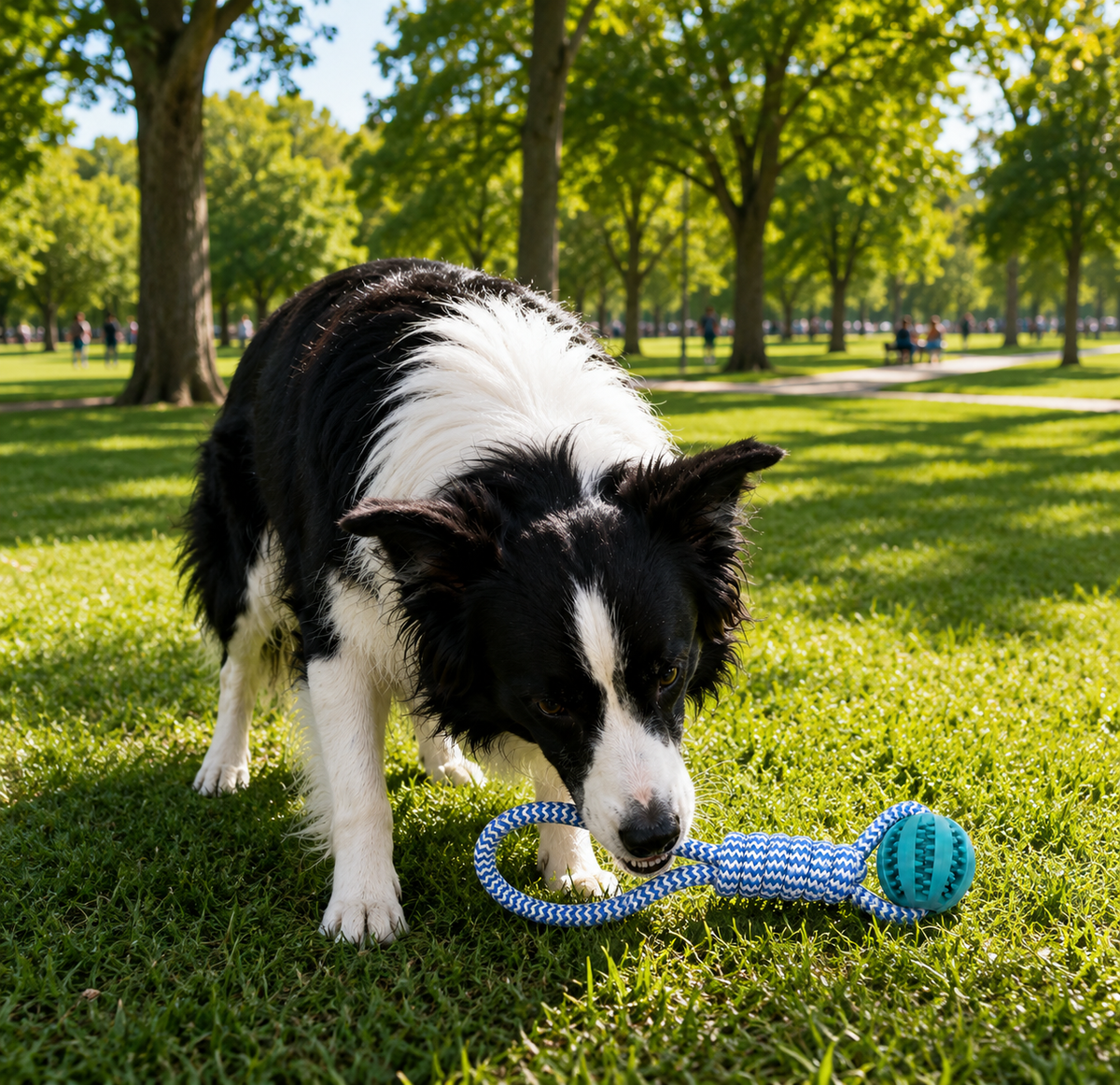 Jouet Balle & Corde 🐾 Dentaire Anti-Ennui pour Chien