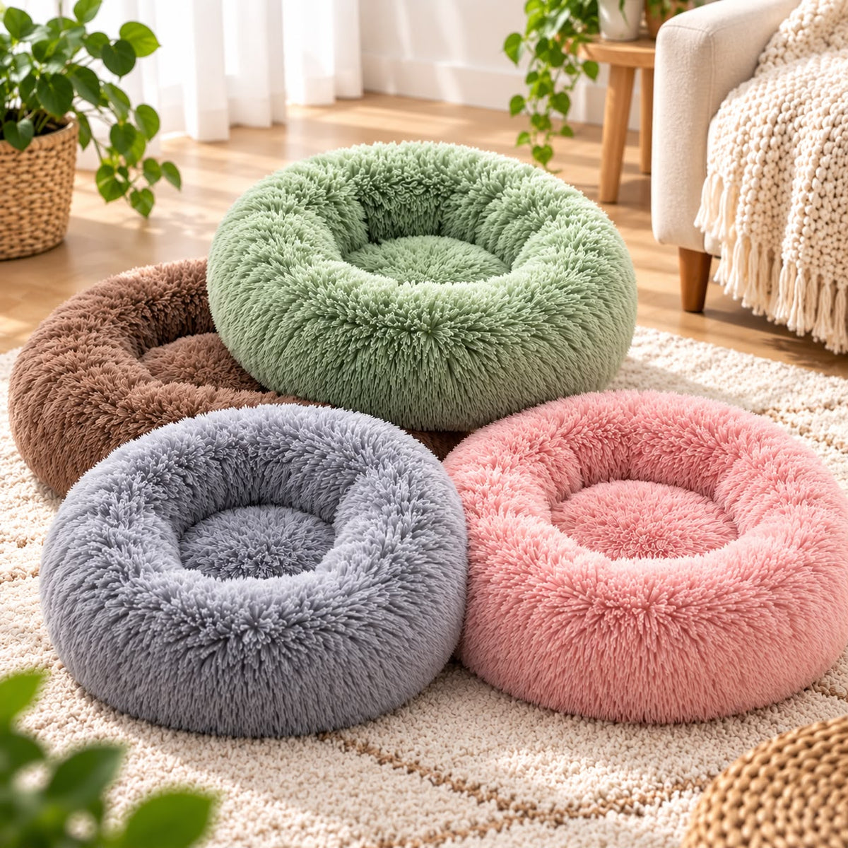 Lit Apaisant Anti-Stress pour Chien & Chat 🐾