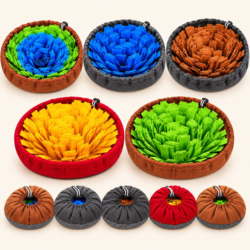 Todos los colores de la alfombra olfativa Truffe & Co para perros y gatos