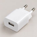 Adaptateur secteur USB blanc 5V 2A fiche européenne Truffe & Co