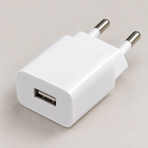 Adaptateur secteur USB blanc 5V 2A fiche européenne Truffe & Co
