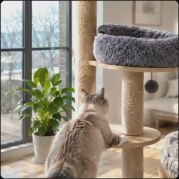 Lit Apaisant Anti-Stress pour Chien & Chat 🐾