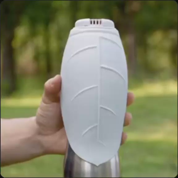Gourde Inox Truffe & Co — Bol Intégré Anti-Fuite pour Chien